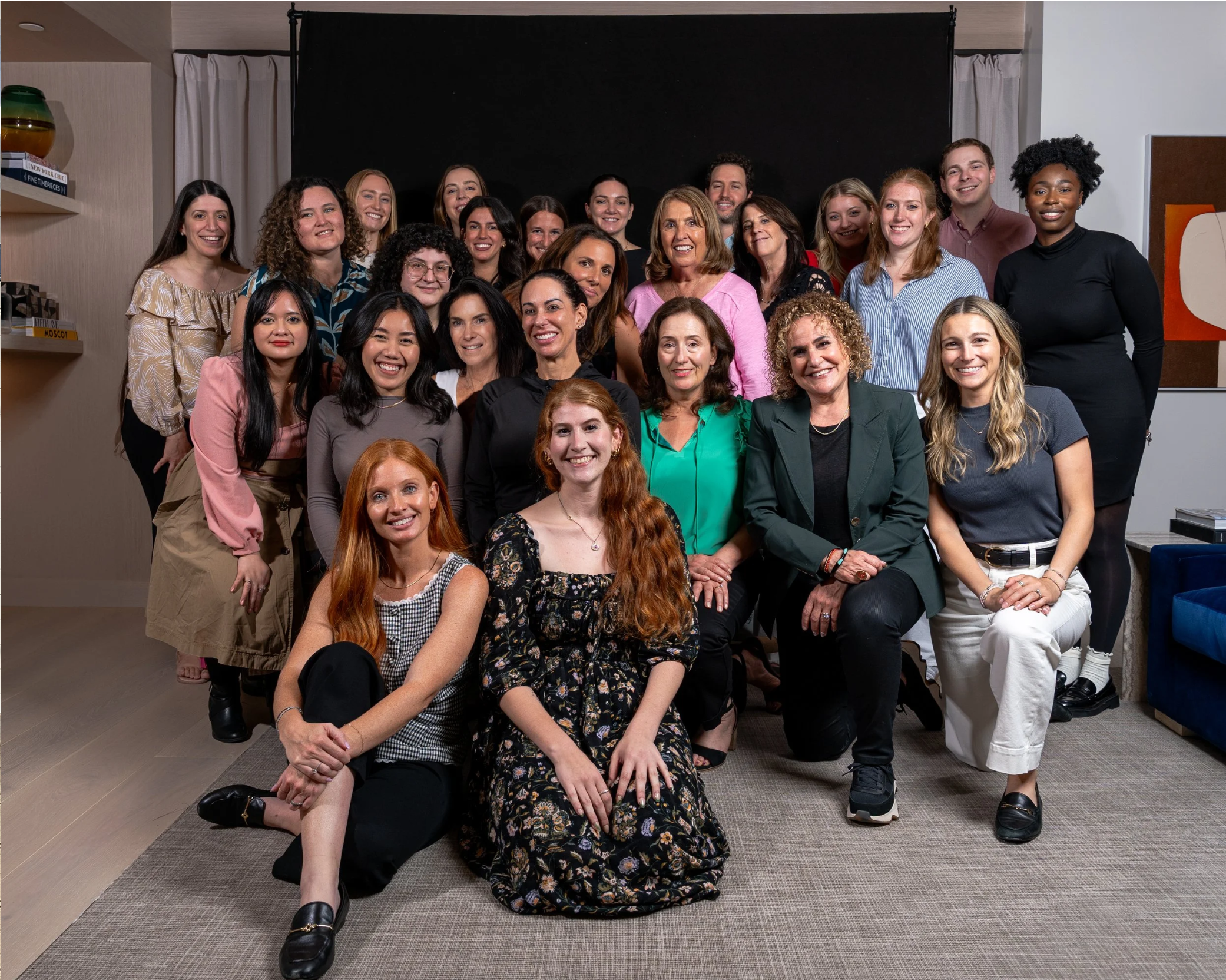 OpAD Media team group portrait celebrating company culture and collaboration